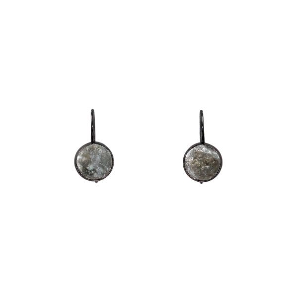 Small Dangle Mica Earrings