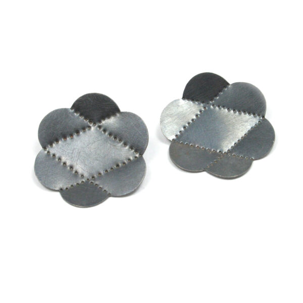 Scalloped & Faceted Earrings