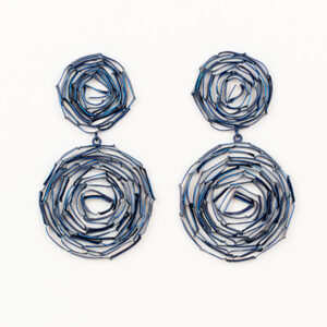 Blue Lacquer Earrings